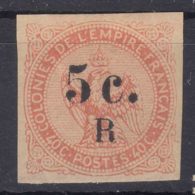 Reunion 1885 Yvert#3 Mint Hinged - Unused Stamps