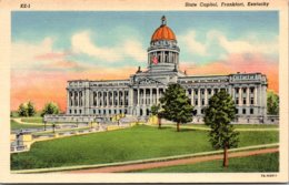 Kentucky Frankfort State Capitol Building Curteich - Frankfort