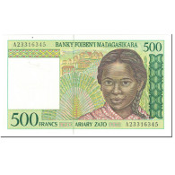 Billet, Madagascar, 500 Francs = 100 Ariary, 1994, Undated (1994), KM:75a, SPL - Madagaskar