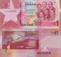 Ghana Pick-Nr: 37 (2019) Bankfrisch 2019 1 Cedi - Ghana