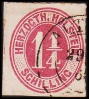 1865. SCHLESWIG-HOLSTEIN & LAUENBURG HERZOGTH. HOLSTEIN 1 1/4 SCHILLING.  (Michel 22) - JF319997 - Schleswig-Holstein