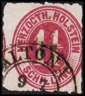 1865. SCHLESWIG-HOLSTEIN & LAUENBURG HERZOGTH. HOLSTEIN 1 1/4 SCHILLING.  (Michel 22) - JF319998 - Schleswig-Holstein