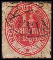 1865. SCHLESWIG-HOLSTEIN & LAUENBURG HERZOGTHUM HOLSTEIN 1 1/3 SCHILLING. = 1 Sgr.  (Michel 23) - JF320000 - Schleswig-Holstein