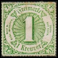 1866. THURN UND TAXIS.  1 Kreuzer.  (Michel 51) - JF320032 - Ungebraucht