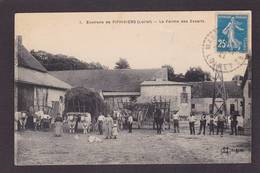 CPA Ferme Fermes à La Campagne Métier Circulé Pithiviers Attelage - Boerderijen