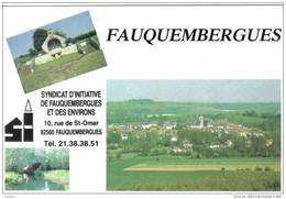 Carte Postale 62. Fauquembergues   La Chapelle Et L'Aa  Trés  Beau Plan - Fauquembergues