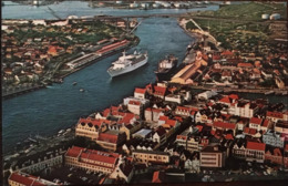 CPSM, Curacao (Netherlands Antilles, Antille Olandesi), View Oh The M/S "Southward" In Harbor Of Willemstad - Curaçao