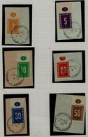 ISRAEL 1949 POSTAGE DUE II WITH NUNBER PLATE  ON THE CATAUT USED VF!! - Timbres-taxe