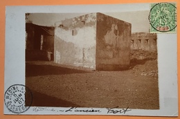 „MEDINE HT SENEGAL ET NIGER 1907“ Sur Type Groupe SÉNÉGAMBIE ET NIGER CPA Photo „Medine L‘ Ancien Fort“ (Soudan Lettre - Brieven En Documenten