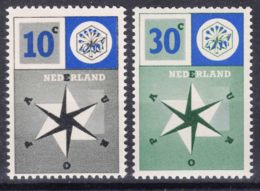 Netherlands 1957 Europa CEPT Mi#704-705 Mint Never Hinged - Unused Stamps