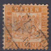 Baden 1862 Mi#22 Used - Gebraucht