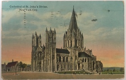 V 60609 - Stati Uniti - New York City - Cathedral Of St. John's Divine - Kerken