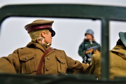 Vintage ACTION MAN : BRITISH ARMY OFFICER - Original Hasbro 1970's - Palitoy - GI JOE - Action Man