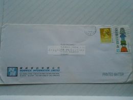 ZA268.13 HONG KONG - Cover 1991  Stamp QEII - Storia Postale
