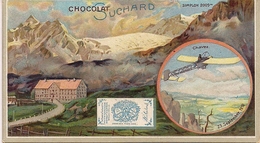 Aviation - Vignette - Simplon-Chavez - 1910 - Publicités