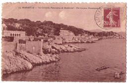 6584 - Marseille( 13 ) - La Corniche ( Panorama De Maldormé ) - N°73 - Phototypie Goutagny à Lyon - - Endoume, Roucas, Corniche, Playas