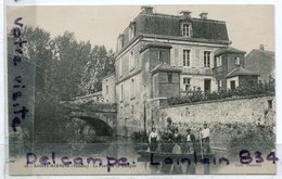 18 - SAINTE-HERMINE - ( Vendée ),  Le Pont De La Smagne, Barque Plate, Animation, TTBE, Scans. - Sainte Hermine