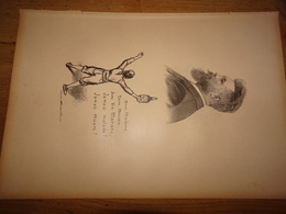 Firmin Bouisset, Peintre, Affichiste Et Lithographe, Document Extrait D'un Livre Paru En 1904 - Andere