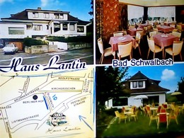 GERMANY ALEMAGNE Deutschland - Bad Schwalbach Taunus - Cafe Pension Haus Lantin VUES VB1969 HK4278 - Bad Schwalbach