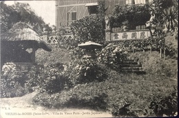 Carte Postale Veules Les Roses - Villa Du Vieux Puits / Jardin Japonais - ET - Veules Les Roses
