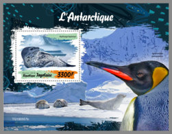 TOGO 2019 MNH Animals Of Antarctic Tiere Der Antarktis Animaux Antartique S/S - IMPERFORATED - DH2003 - Faune Antarctique