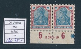 DR Mi. Nr. 152 Freimarken: Germania - HAN 5825.20 - MNH - Siehe Scan - Nuevos