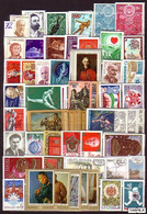 RUSSIA - 1972 - Comp. - Mi 3972/4081(sans 3988/92,3987,4061,69,79) + Bl 74/82 + 3 Bl Souv. + 6 PF Mi 80.00EU - Años Completos