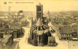 CPA - Belgique - Gent - Gand - Eglise St. Nicolas Et Panorama - Gent