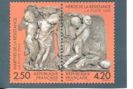 N°2301 T -cpsm Martyrs Et Héros De La Résistance - Stamps (pictures)