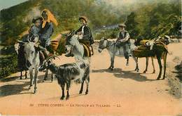 20 Types Corses Retour Du Village - Sonstige & Ohne Zuordnung