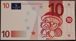Imitatie-bankbiljet 10 Euro - Schoolgeld - Zonder Classificatie
