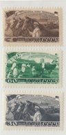 USSR/Russia 1948 Farmers   MNH  MI: 1256-58 - Unused Stamps