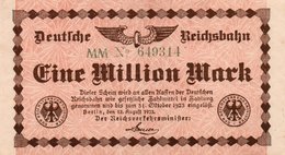 GERMANIA  1 MILLION MARK 1923 P-S1011 - 20 Milliarden Mark