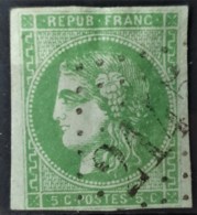 FRANCE 1870 - Canceled - YT 42B - 5c - 1870 Bordeaux Printing