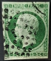 FRANCE 1854 - Canceled - YT 12B - 5c - 1853-1860 Napoléon III