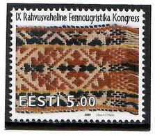 Estonia 2000 . Finno-Ugric Congress (Ornament). 1v: 5.00. Michel # 375 - Estonia