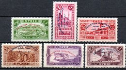 Syrie: Yvert N° 192/197* - Unused Stamps
