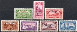 Syrie: Yvert N° 192/198* - Unused Stamps