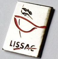 P09 Pin's OPTIQUE OPTICIEN LUNETTES LISSAC 1 Usine à  Clamart Hauts-de-Seine  Achat Immédiat Immédiat - Geneeskunde