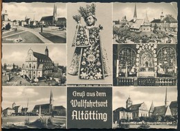 °°° 17578 - GERMANY - GRUSS AUF DEM ALTOTTING - 1962 With Stamps °°° - Altoetting