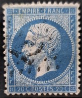 FRANCE 1862 - Canceled - YT 22 - 20c - 1862 Napoléon III.
