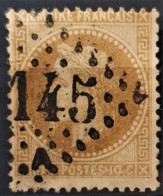 FRANCE 1868 - Canceled - YT 28B - 10c - 1863-1870 Napoleon III Gelauwerd