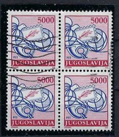 YOUGOSLAVIE: Bloc De 4 Oblitéré - Used Stamps