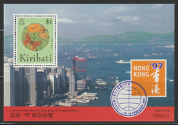 KIRIBATI - 1997 - ( Butterflies - Hong Kong' 97 ) - MNH (**) - Kiribati (1979-...)