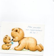 Carte Postale  Ours - Bears