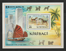 KIRIBATI - 1994 - ( New Year 1994 (Year Of The Dog) - Hong Kong ’94 ) - MNH (**) - Kiribati (1979-...)