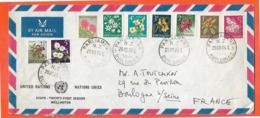 NOUVELLE ZELANDE LETTRE DE 1965 DU PARLEMENT DE WELLINGTON POUR BOULOGNE FRANCE - Covers & Documents