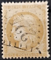 FRANCE 1871 - Canceled - YT 59 - 15c - 1871-1875 Cérès