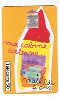 Ma Cabine Cabane -- Mathilde  4 Ans --Collection Dessins D'enfants - 50 U - Telecom