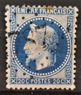 FRANCE 1867 - Canceled - YT 29A - 20c - 1863-1870 Napoléon III. Laure